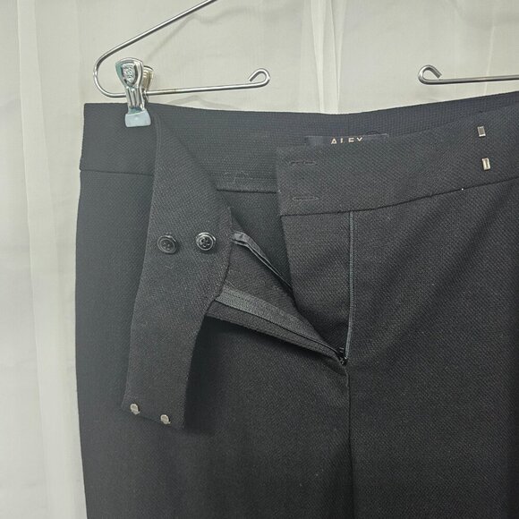 Alex Marie Trousers Pants Black Crop Business Office Casual 12P - Picture 4 of 11